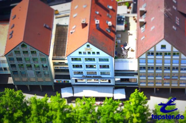 Фасады домов в городе Ульм