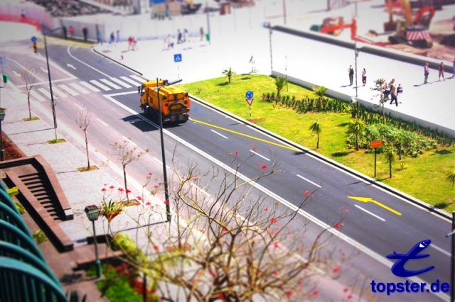 Улица в городе Фуншал