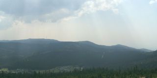 Вид с башни Фредерик на высоте Баден