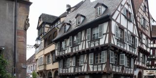 Фахверковые дома в городе Кольмар