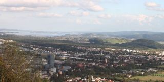 Вид с крепости Hohentwiel в Зинген