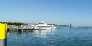 Морской порт в городе Konstanz